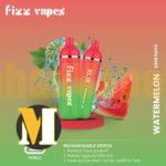 پاد یکبار مصرف هندوانه کلیک فیز ویپز <br><span>Fizz Vapes Watermelon Klik 6000 Puff</span> - Image 2